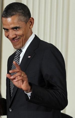 Obama Rapw face