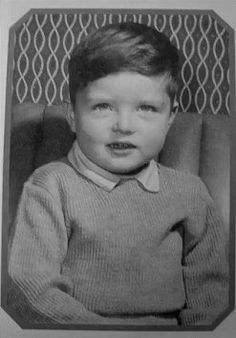 A very young Ian Curtis